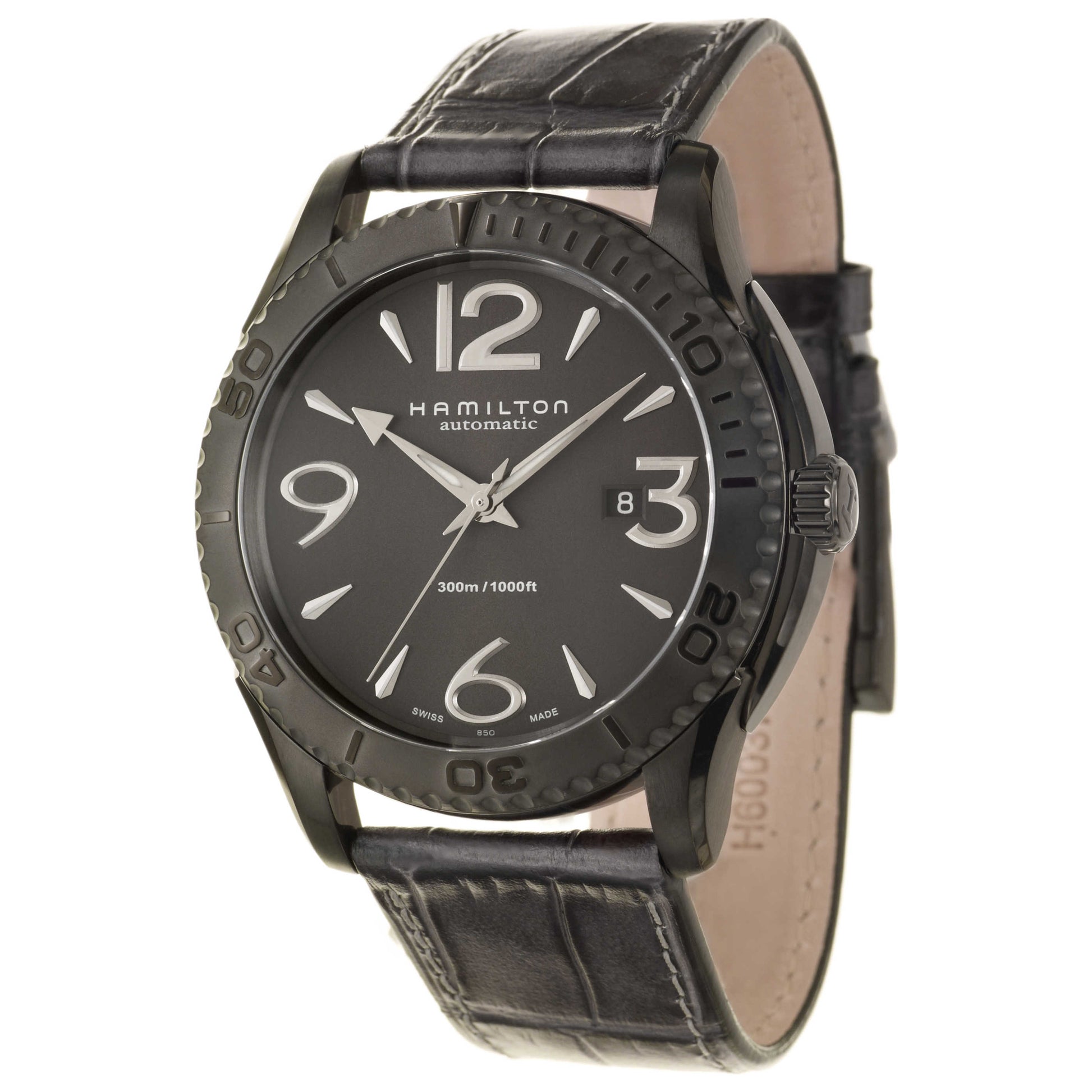 Front view of Hamilton Jazzmaster Men's Automatic Watch H37785685
