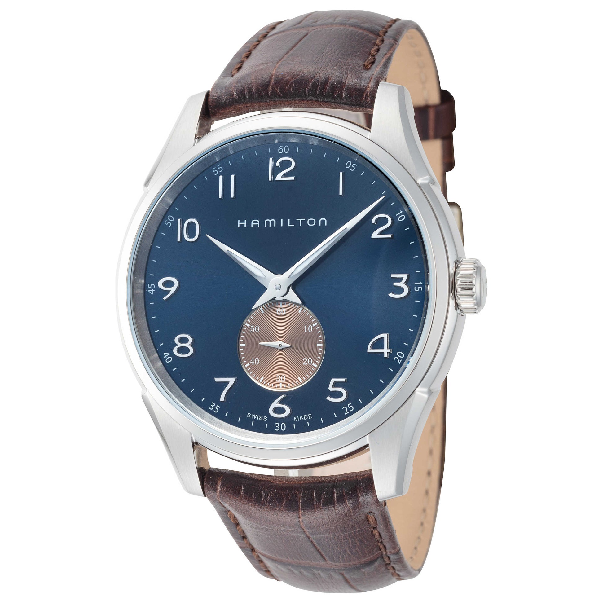 Front view of Hamilton Jazzmaster Men's Quartz Watch H38411540