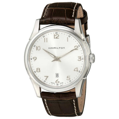 Front view of Hamilton Jazzmaster Men's Quartz Watch H38511553