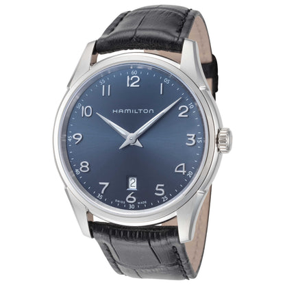 Front view of Hamilton Jazzmaster Men's Quartz Watch H38511743
