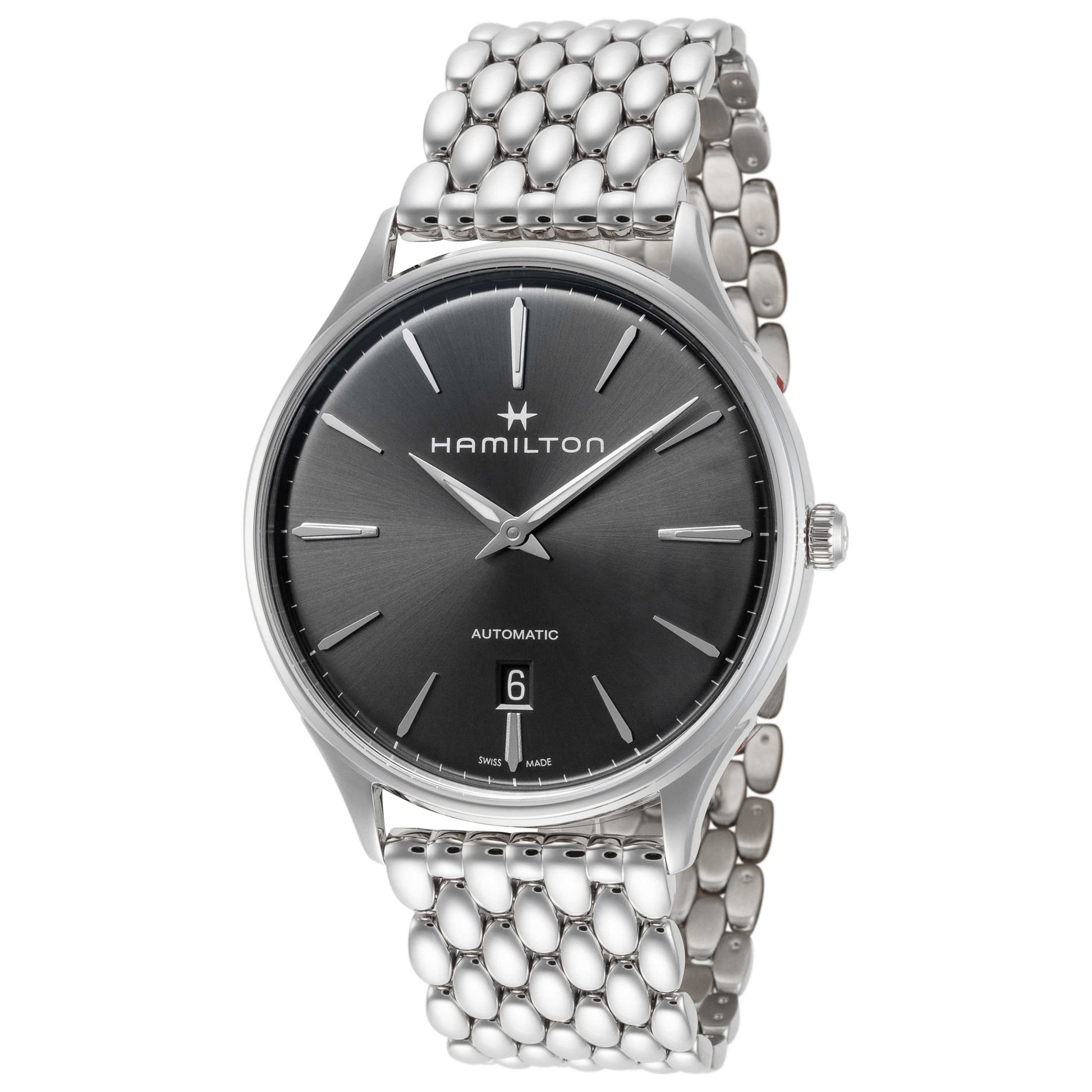 Front view of Hamilton Jazzmaster Men's Automatic Watch H38525181