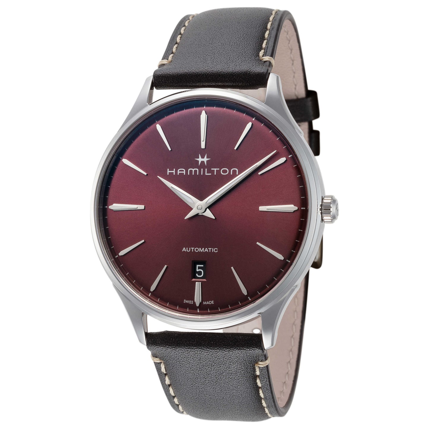 Front view of Hamilton Jazzmaster Men's Automatic Watch H38525771