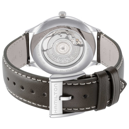 Back view of Hamilton Jazzmaster Men's Automatic Watch H38525811