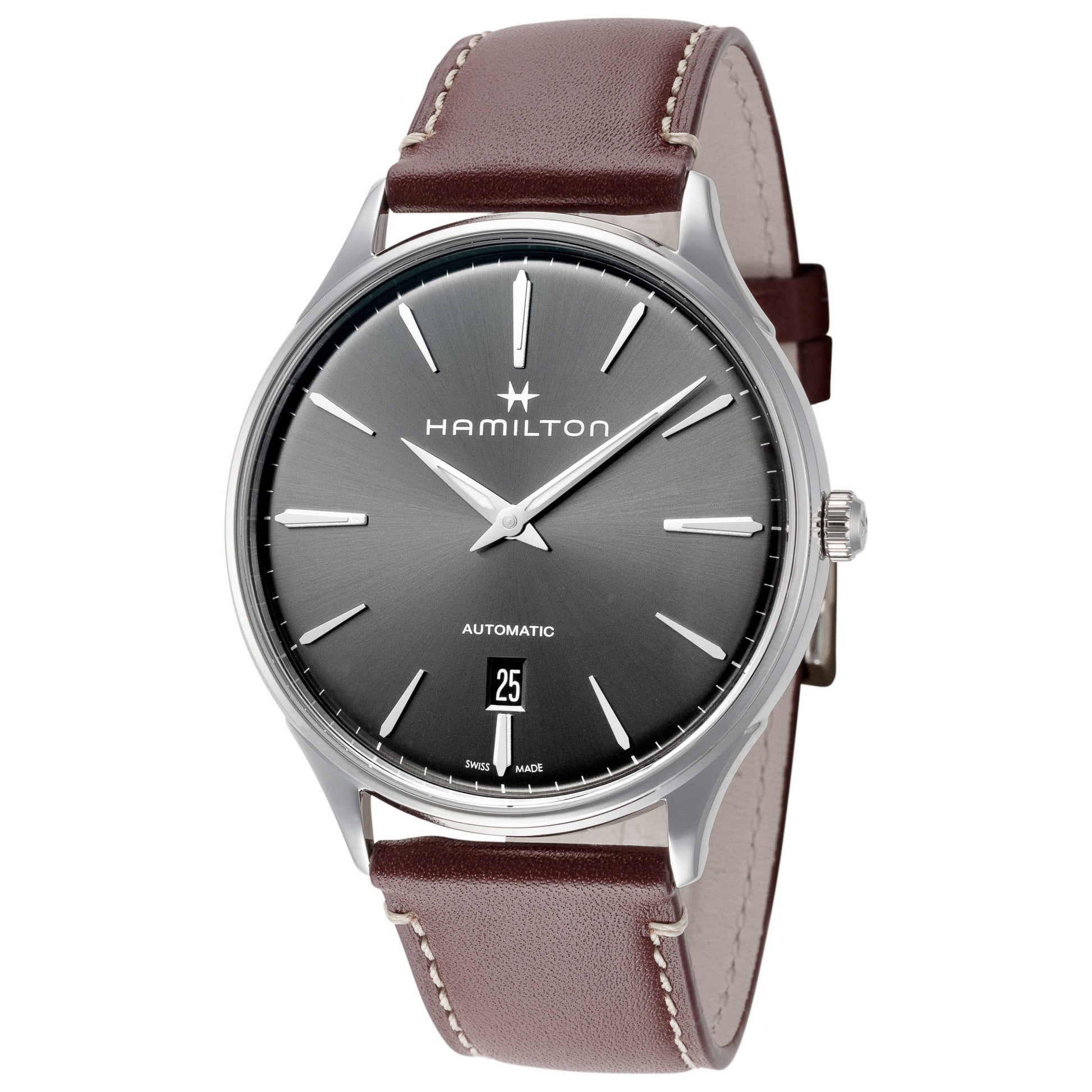 Front view of Hamilton Jazzmaster Men's Automatic Watch H38525881