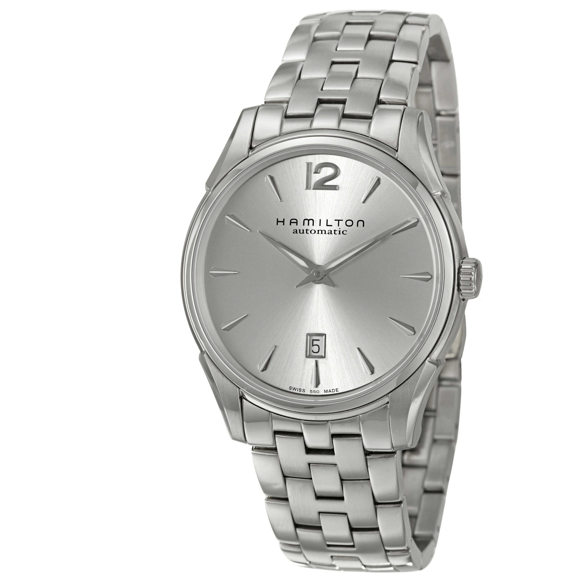Front view of Hamilton Jazzmaster Men's Automatic Watch H38615155
