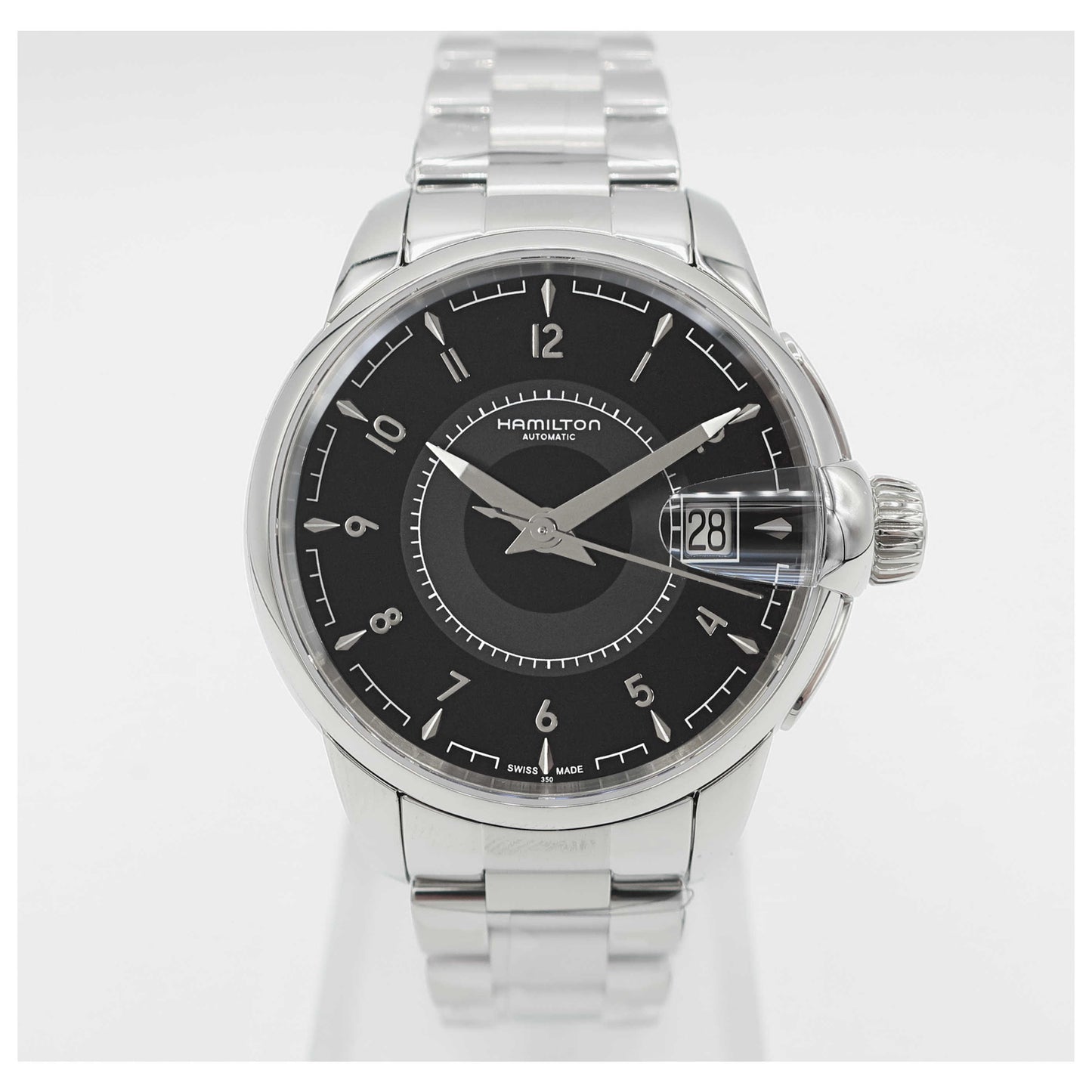 Front view of Hamilton American Classic Men's Automatic Watch H40415135-SD