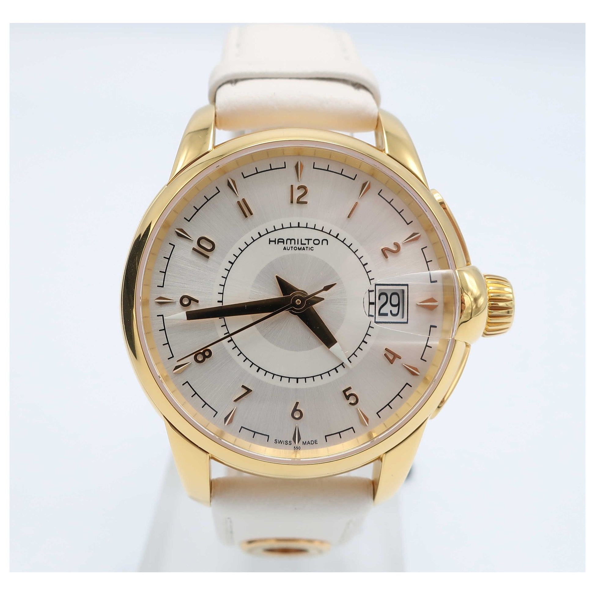 Front view of Hamilton American Classic Women's Automatic Watch H40445955-SD