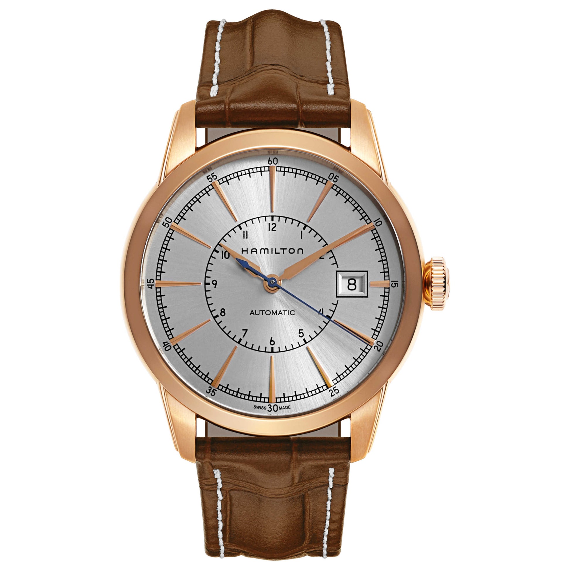 Front view of Hamilton American Classic Men's Automatic Watch H40505551