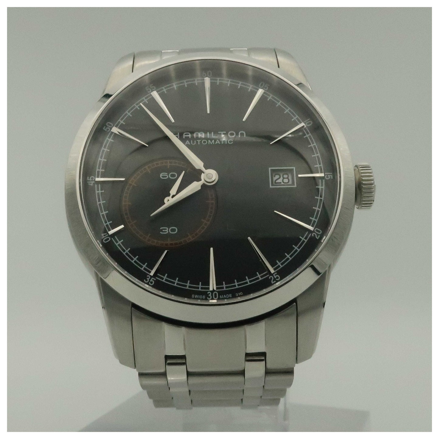 Front view of Hamilton American Classic Men's Automatic Watch H40515131-PO
