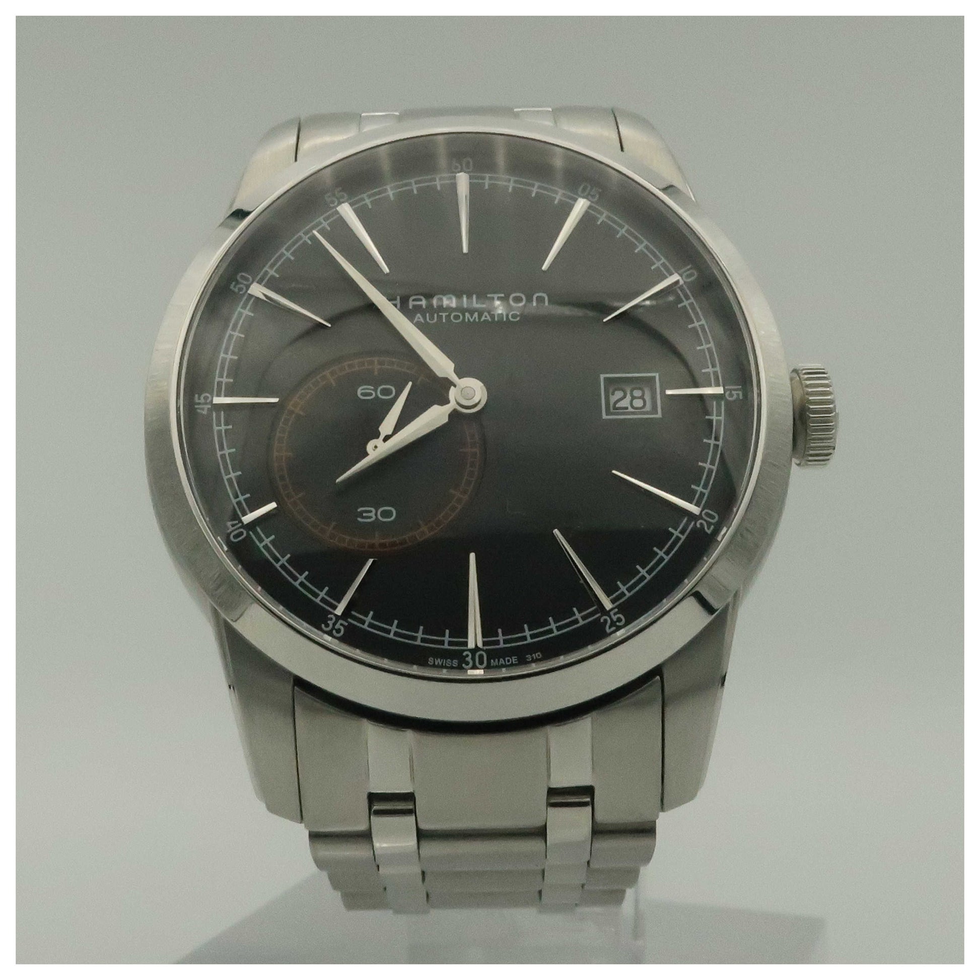Front view of Hamilton American Classic Men's Automatic Watch H40515131-PO