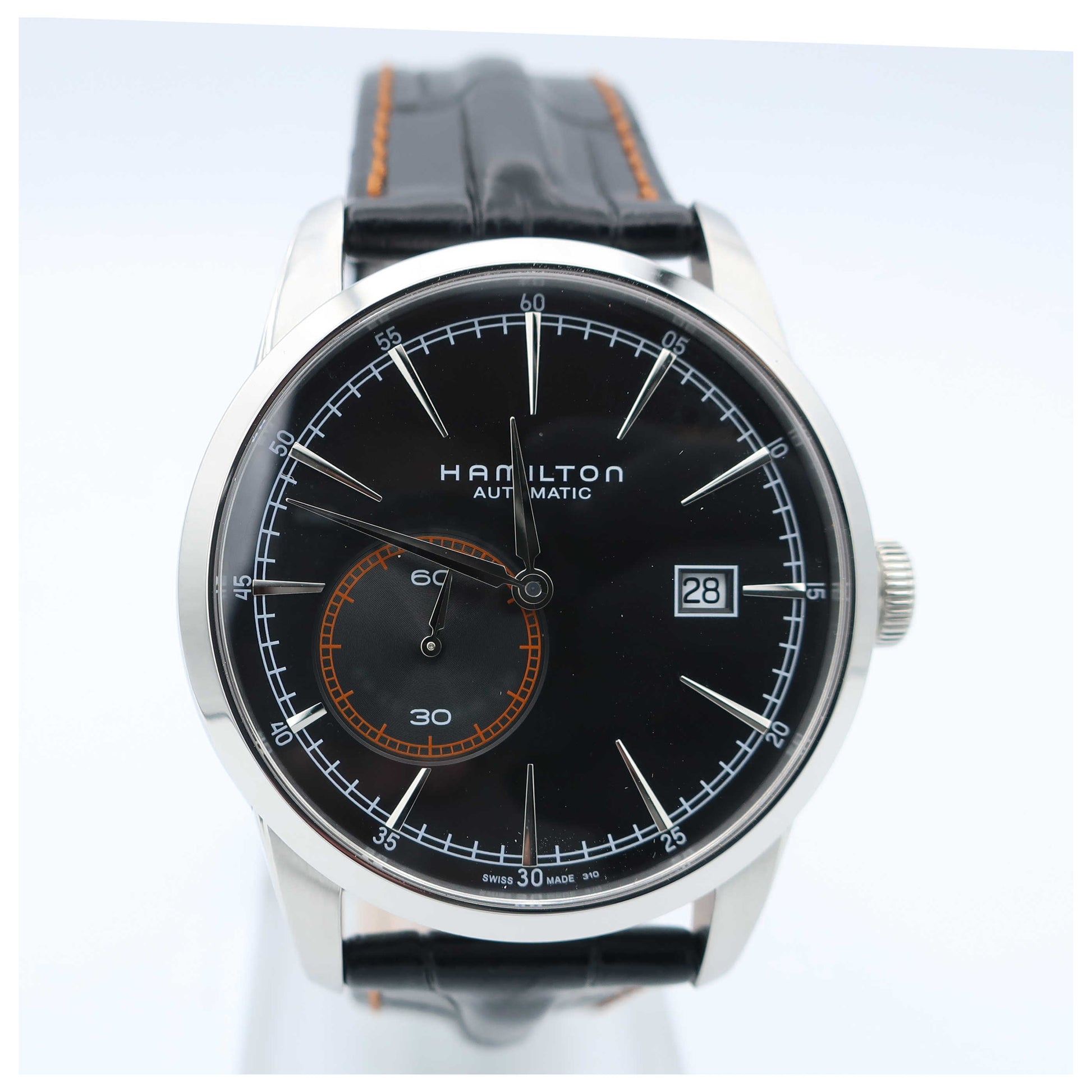 Front view of Hamilton American Classic Men's Automatic Watch H40515731-SD