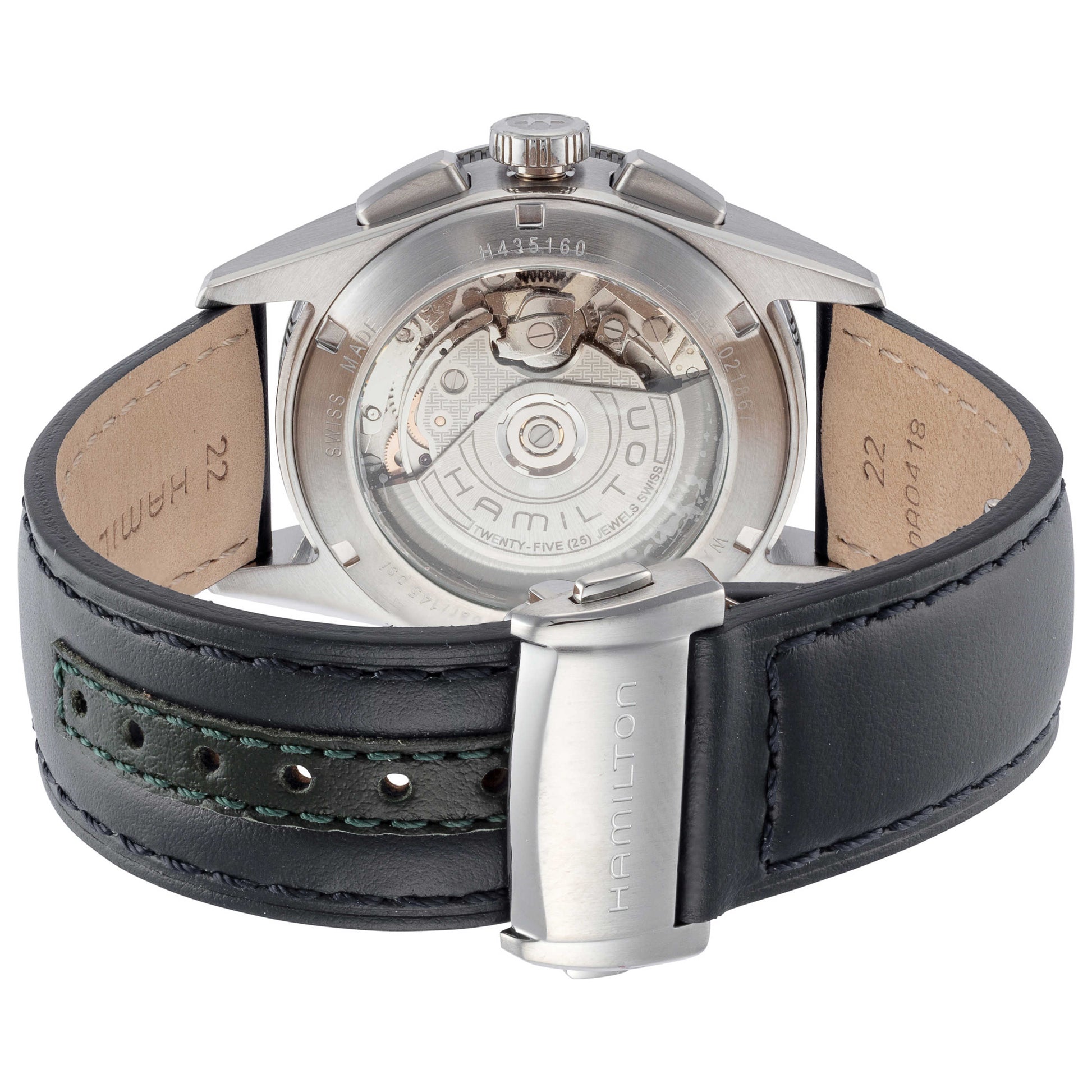 Back view of Hamilton American Classic Men's Automatic Watch H40515731