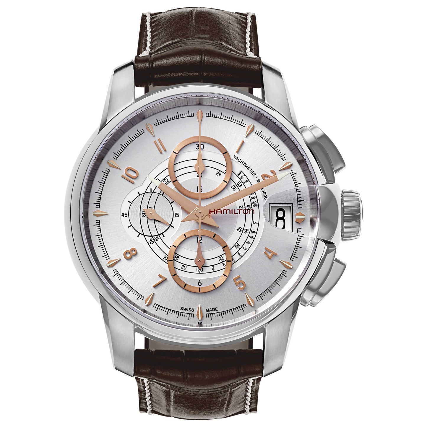 Front view of Hamilton American Classic Men's Automatic Watch H40616555