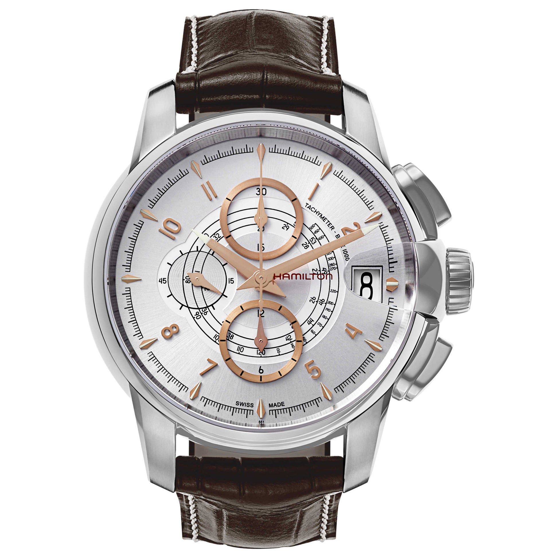 Front view of Hamilton American Classic Men's Automatic Watch H40616555