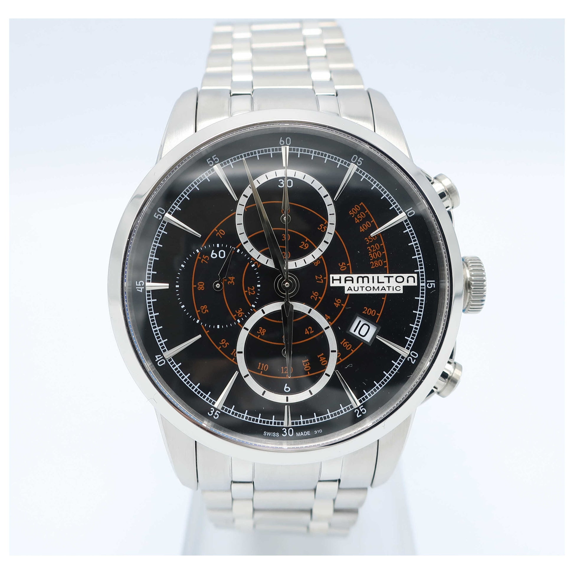 Front view of Hamilton American Classic Men's Automatic Watch H40656131-SD