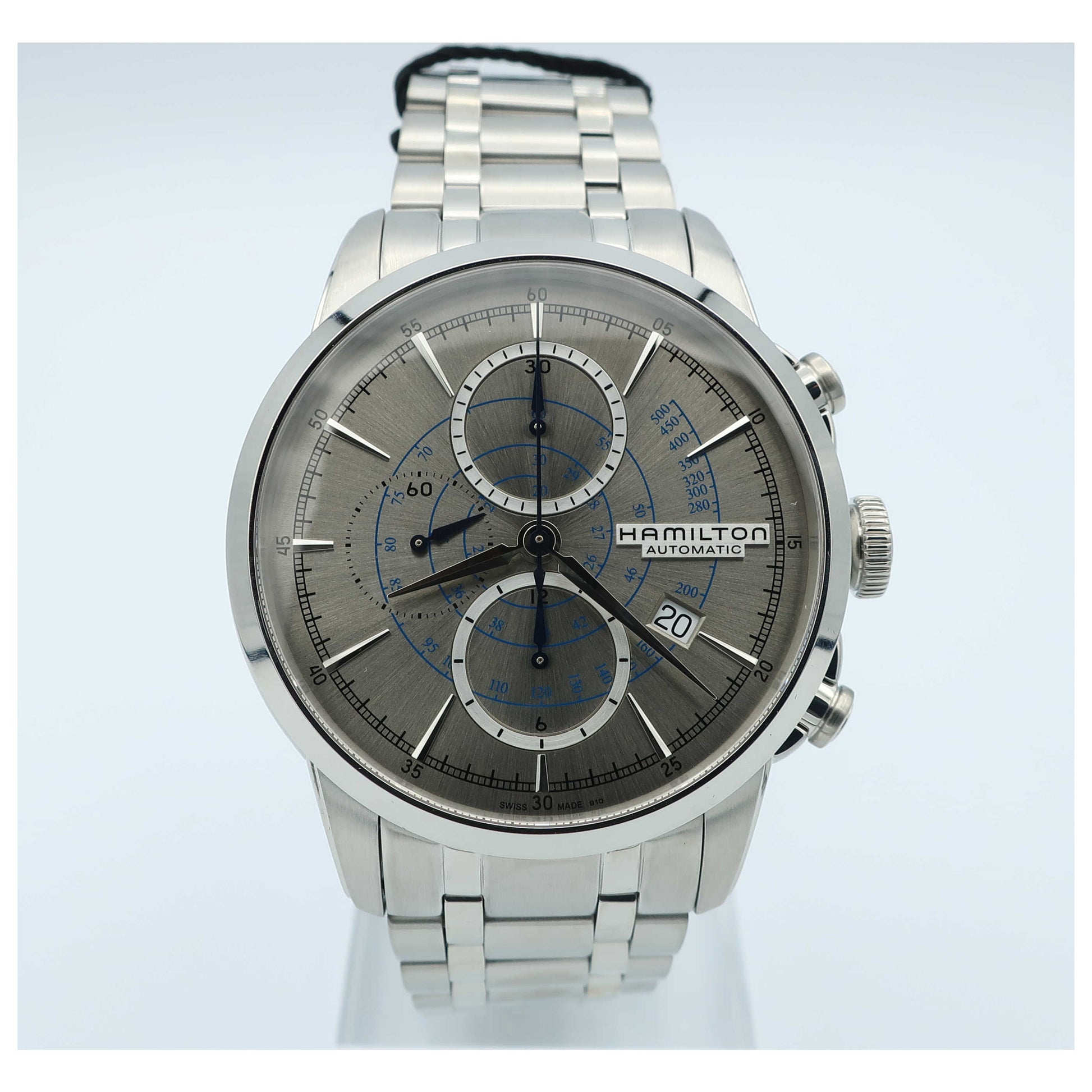 Front view of Hamilton American Classic Men's Automatic Watch H40656181-SD