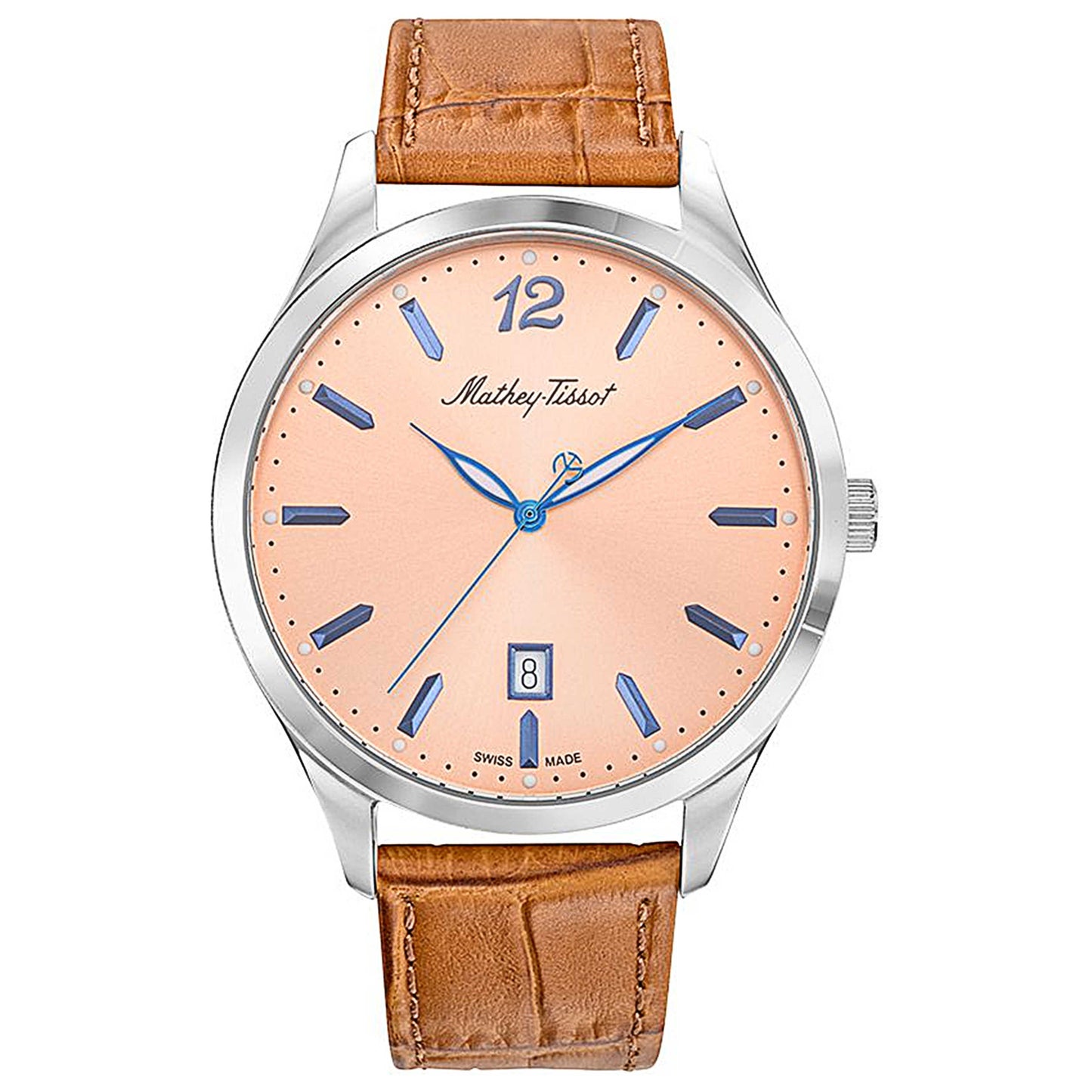 Front view of Mathey Tissot Urban Men's Quartz Watch H411SAL