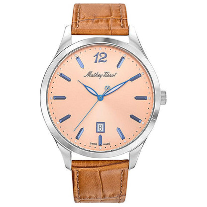 Front view of Mathey Tissot Urban Men's Quartz Watch H411SAL