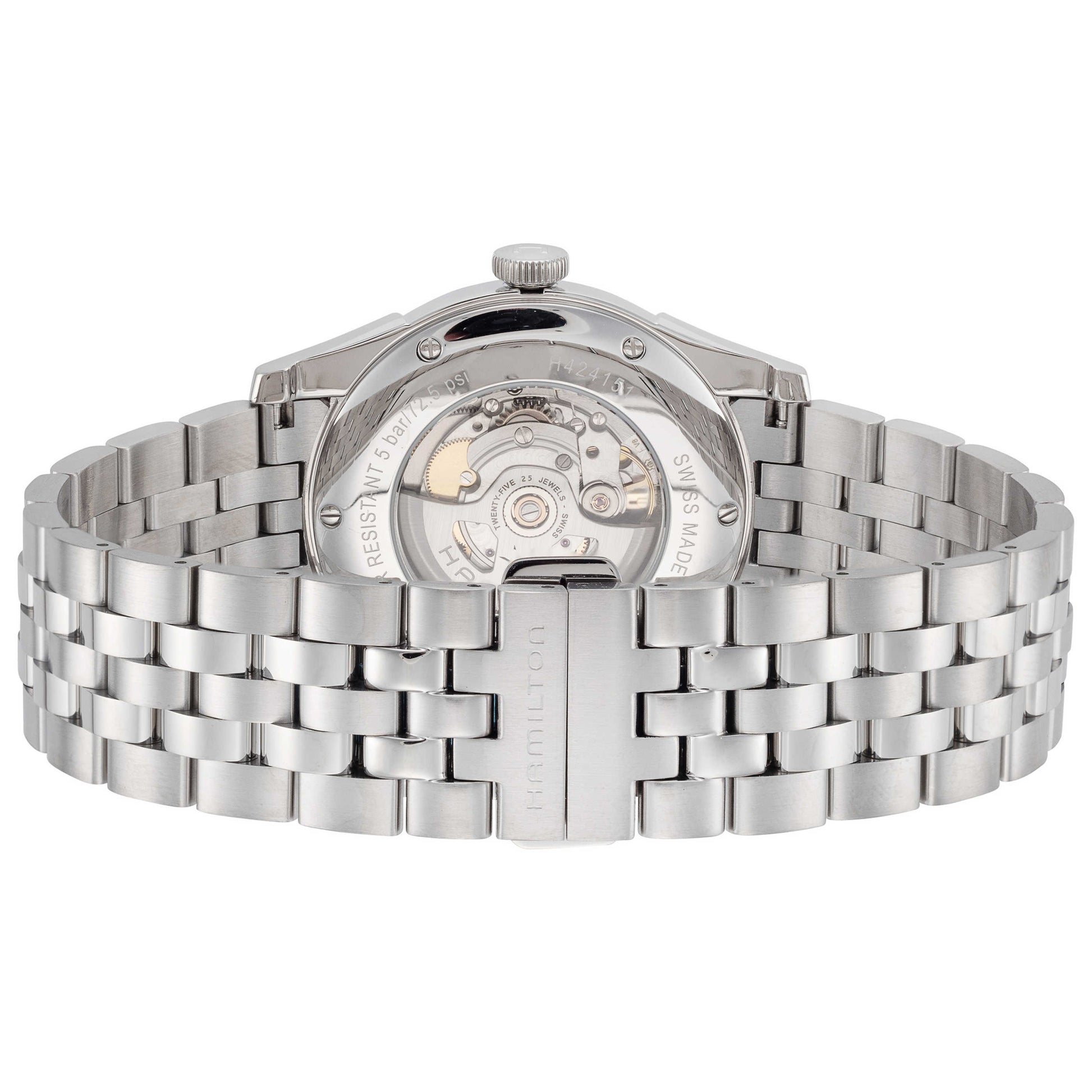 Back view of Hamilton American Classic Men's Automatic Watch H42415101