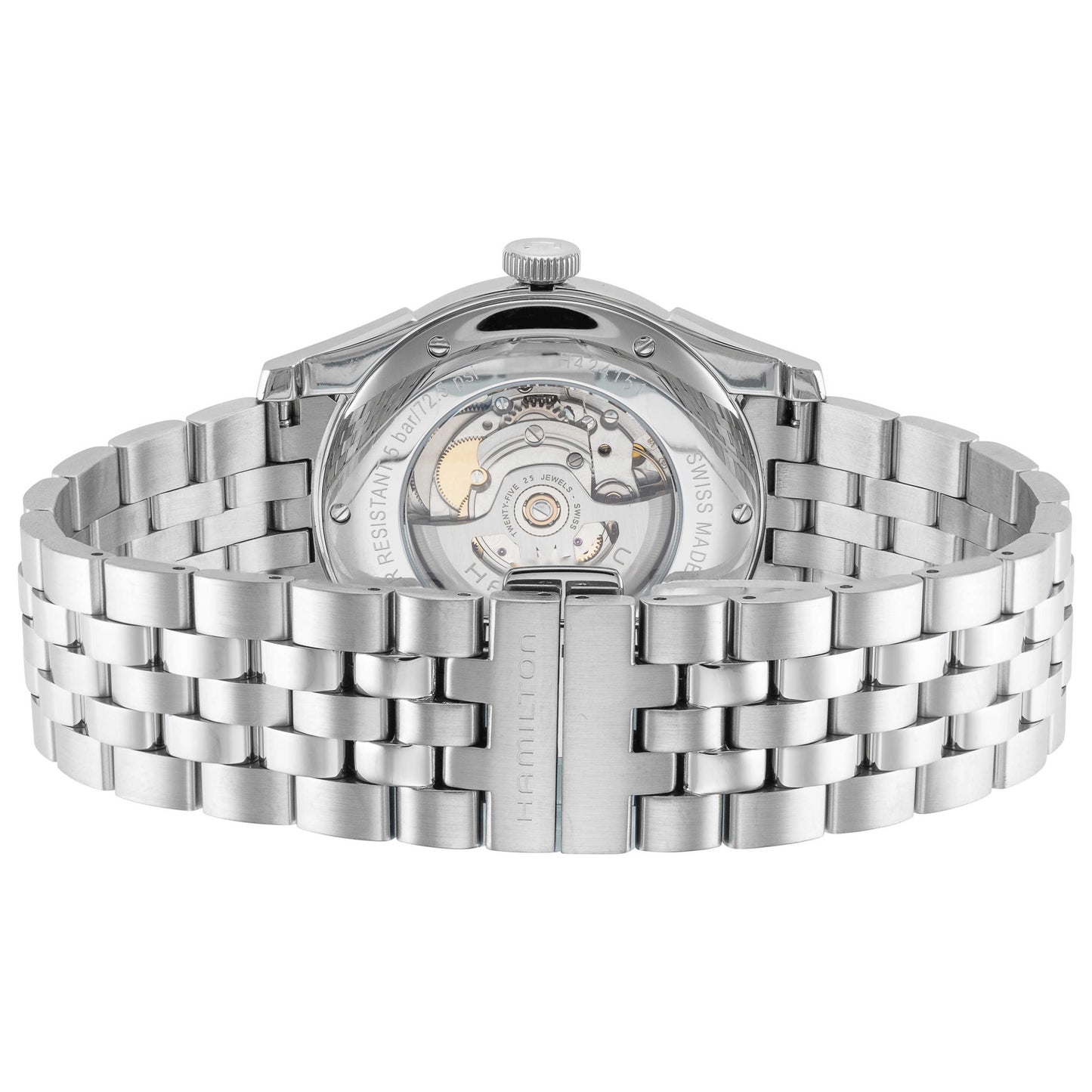 Back view of Hamilton American Classic Men's Automatic Watch H42415102