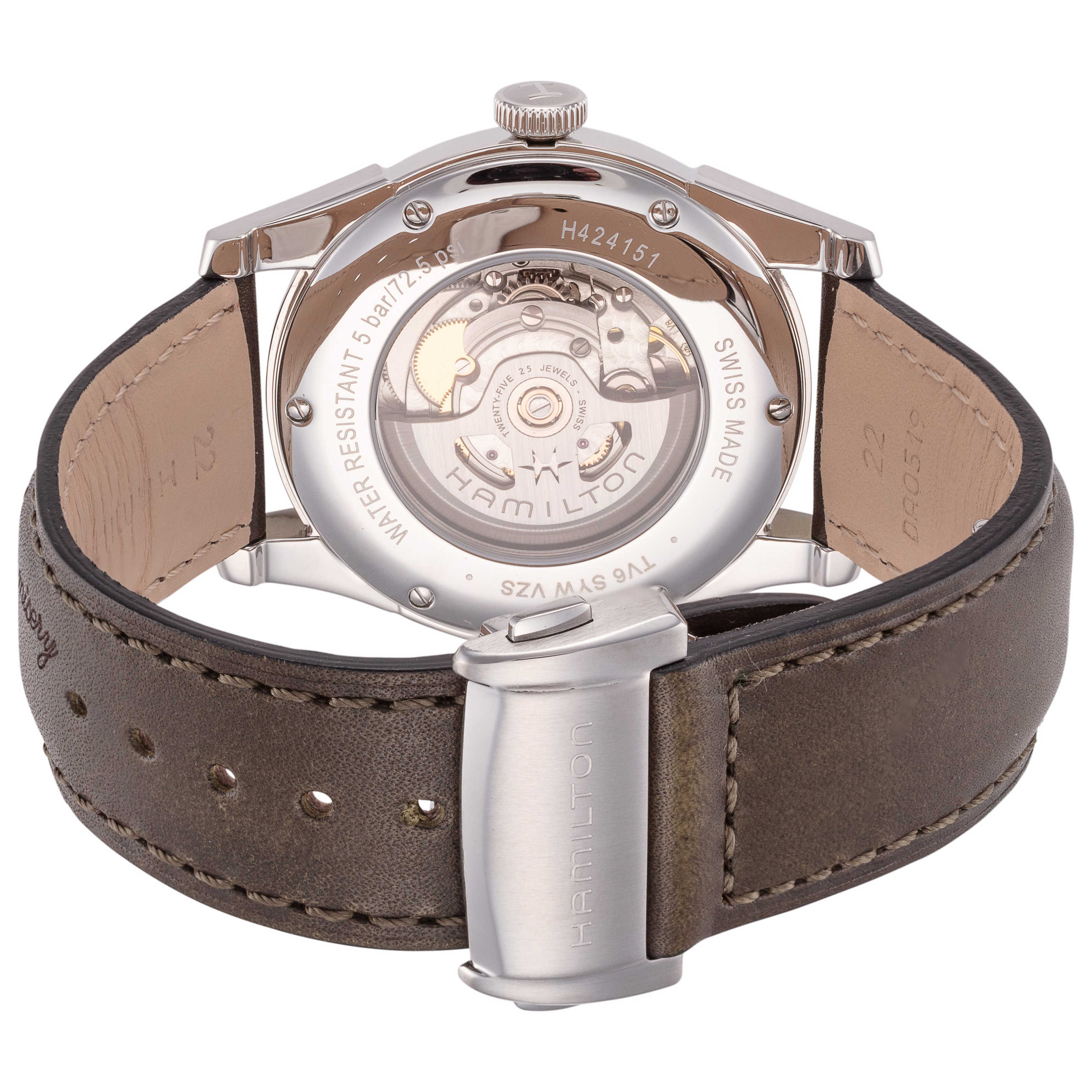 時計 HAMILTON spirt of liberty H42415801 American Classic Spirit of Liberty Auto - Dial color:Brown