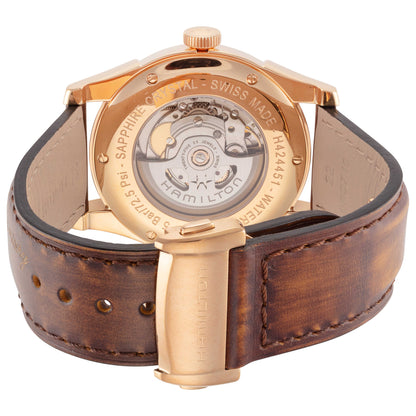 Back view of Hamilton American Classic Men's Automatic Watch H42445551