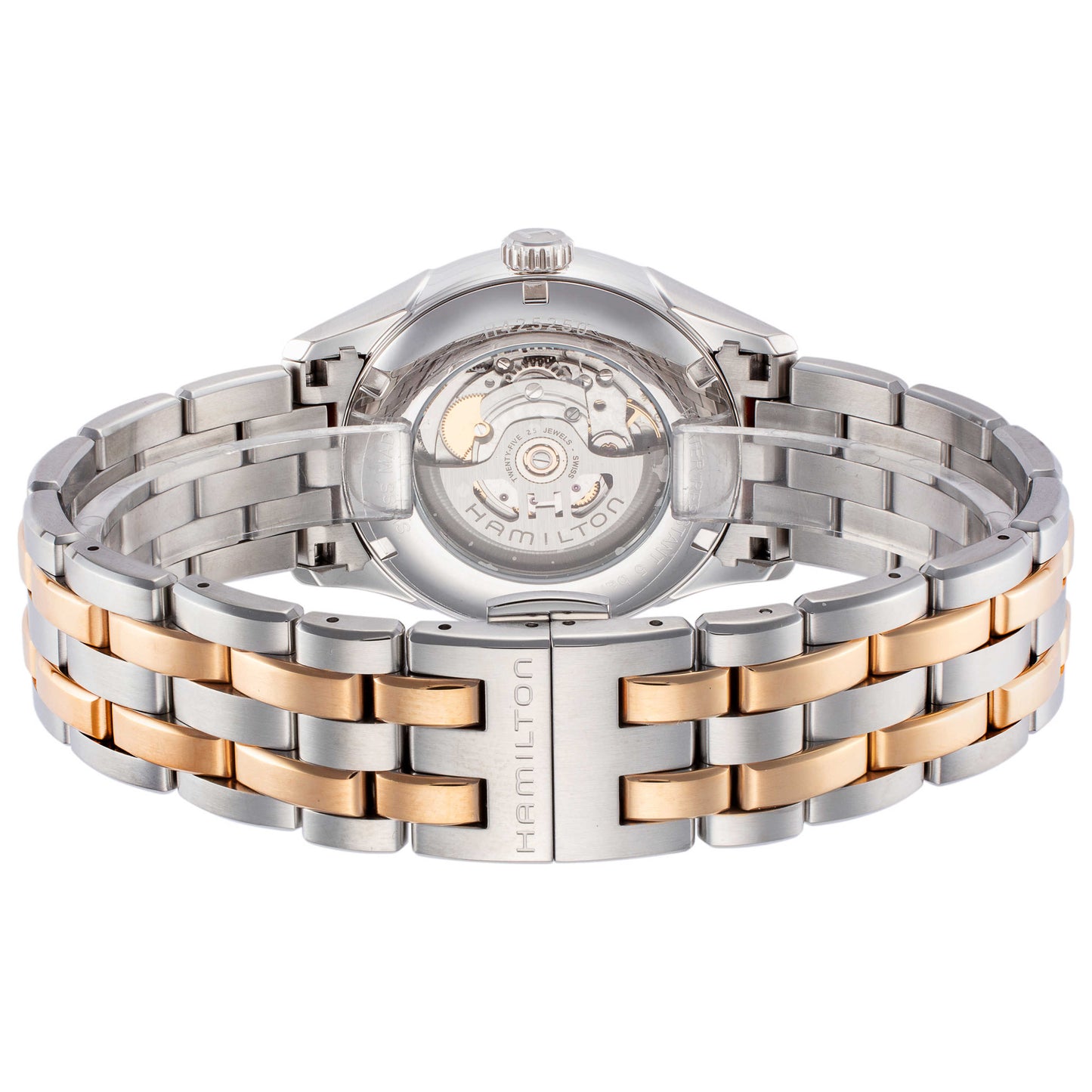 Back view of Hamilton Jazzmaster Men's Automatic Watch H42525251