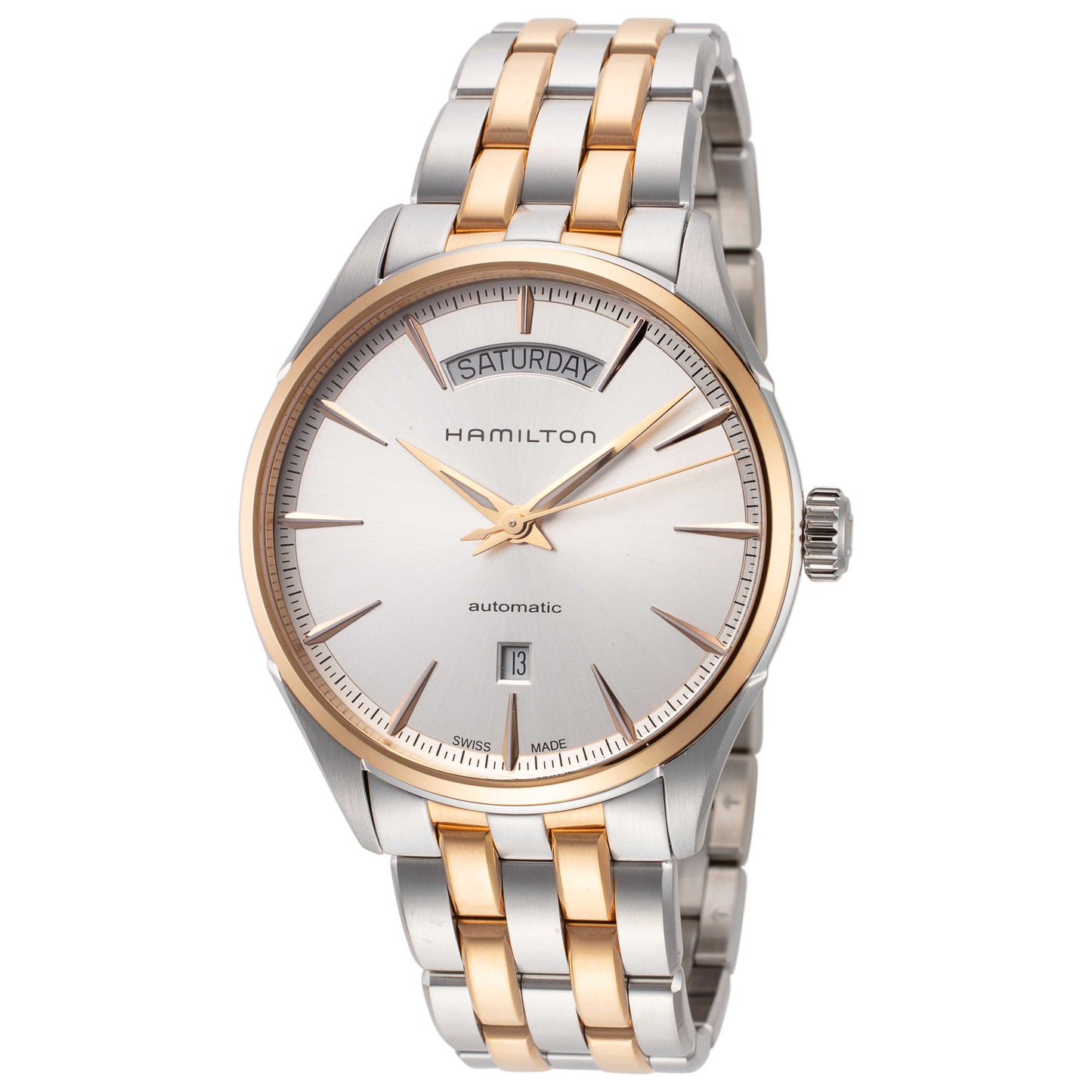 Front view of Hamilton Jazzmaster Men's Automatic Watch H42525251