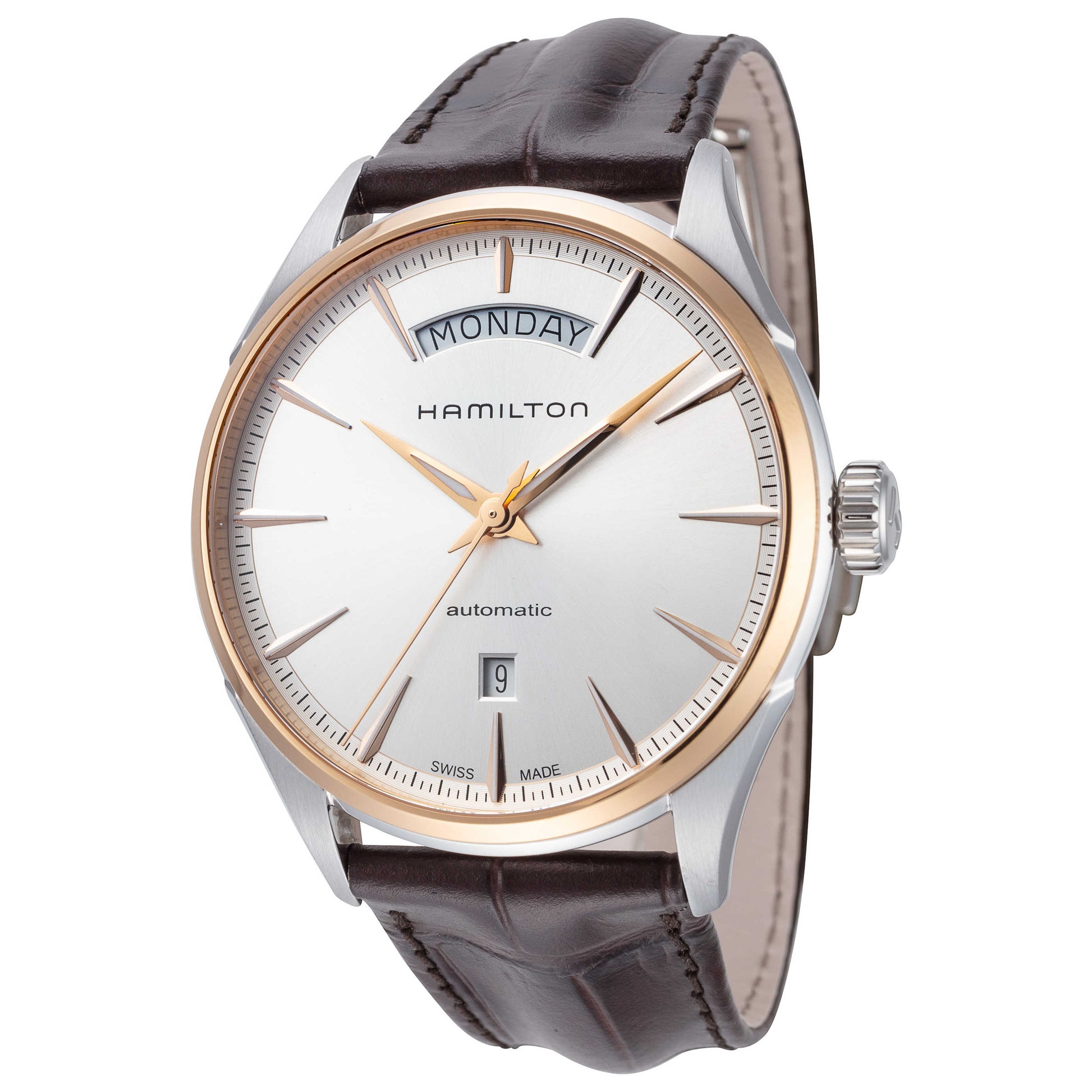 Front view of Hamilton Jazzmaster Men's Automatic Watch H42525551