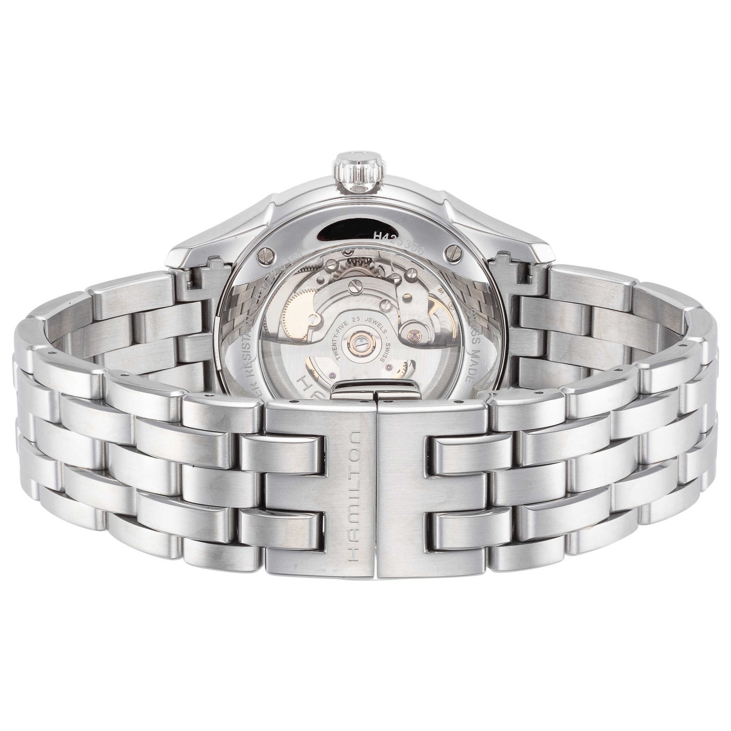 Back view of Hamilton Jazzmaster Men's Automatic Watch H42535140
