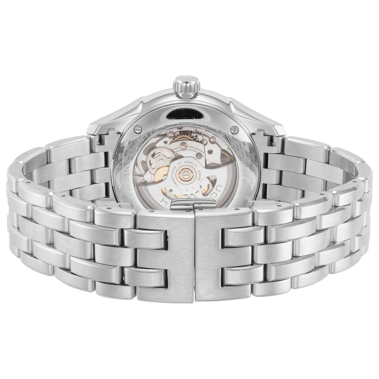 Back view of Hamilton Jazzmaster Men's Automatic Watch H42535180