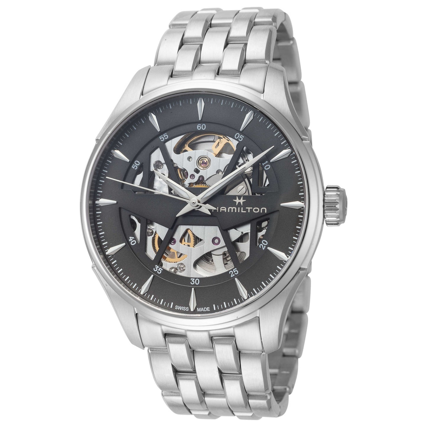 Front view of Hamilton Jazzmaster Men's Automatic Watch H42535180