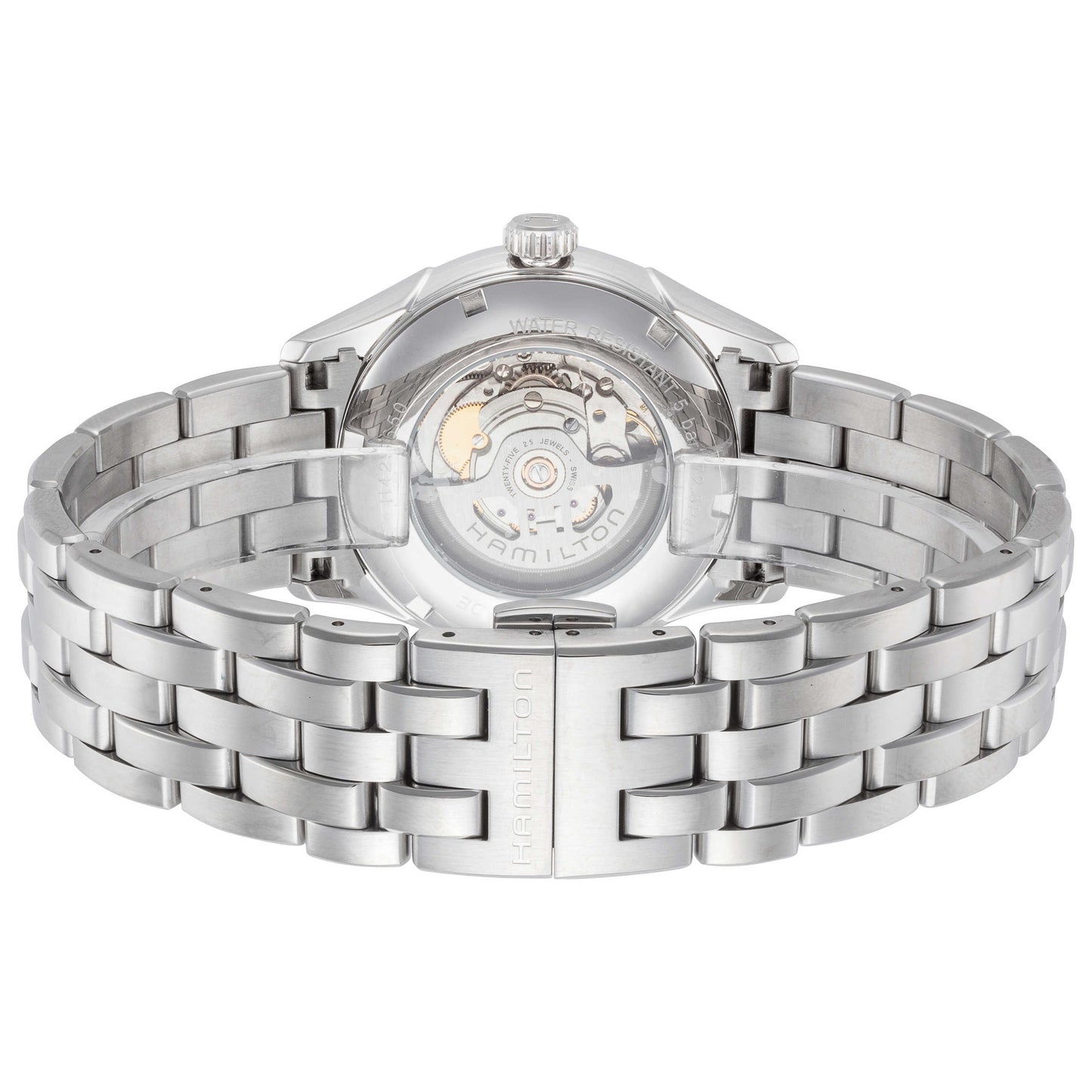 Back view of Hamilton Jazzmaster Men's Automatic Watch H42565131