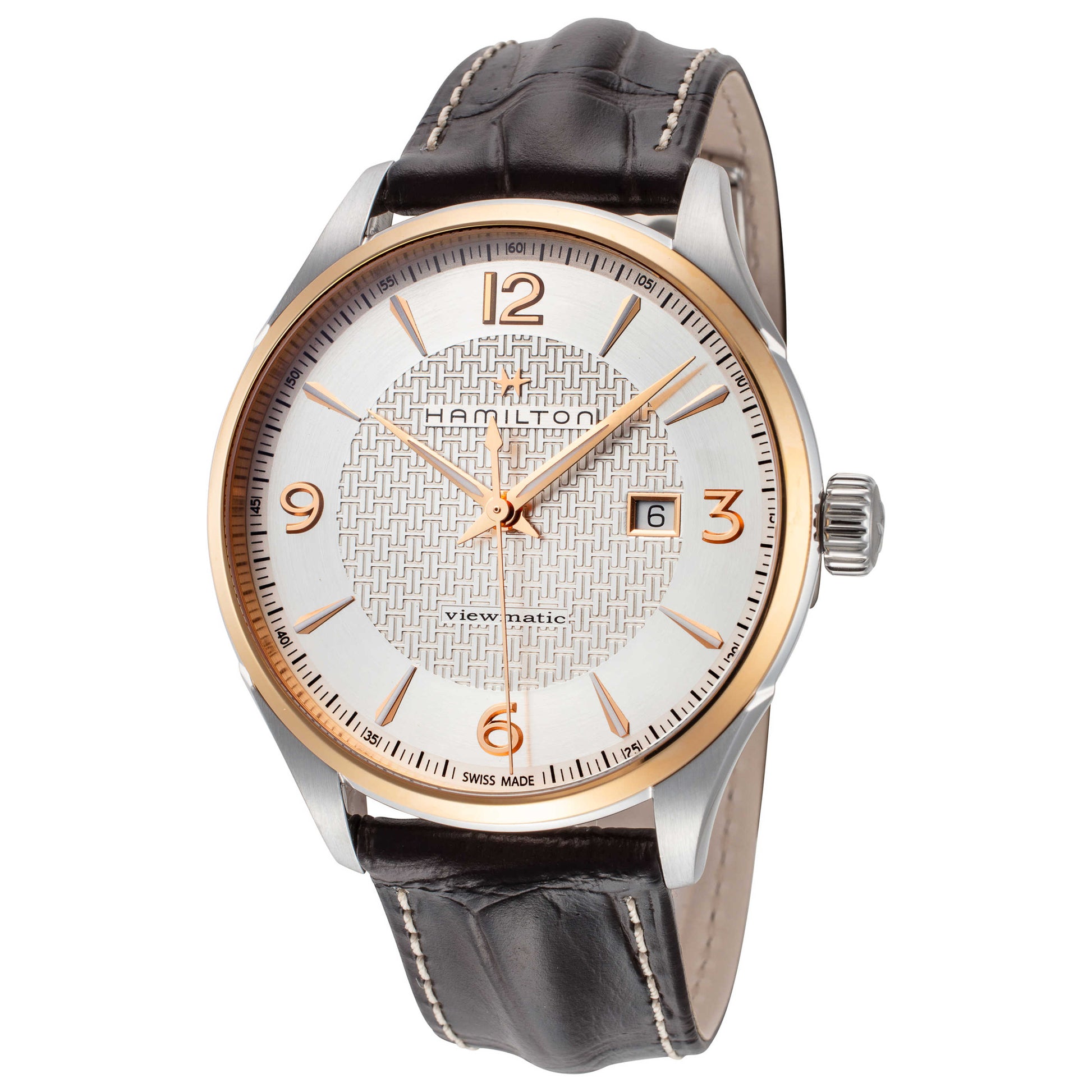 Front view of Hamilton Jazzmaster Men's Automatic Watch H42725551