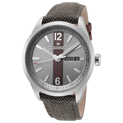 Front view of Hamilton Broadway Men's Quartz Watch H43311985