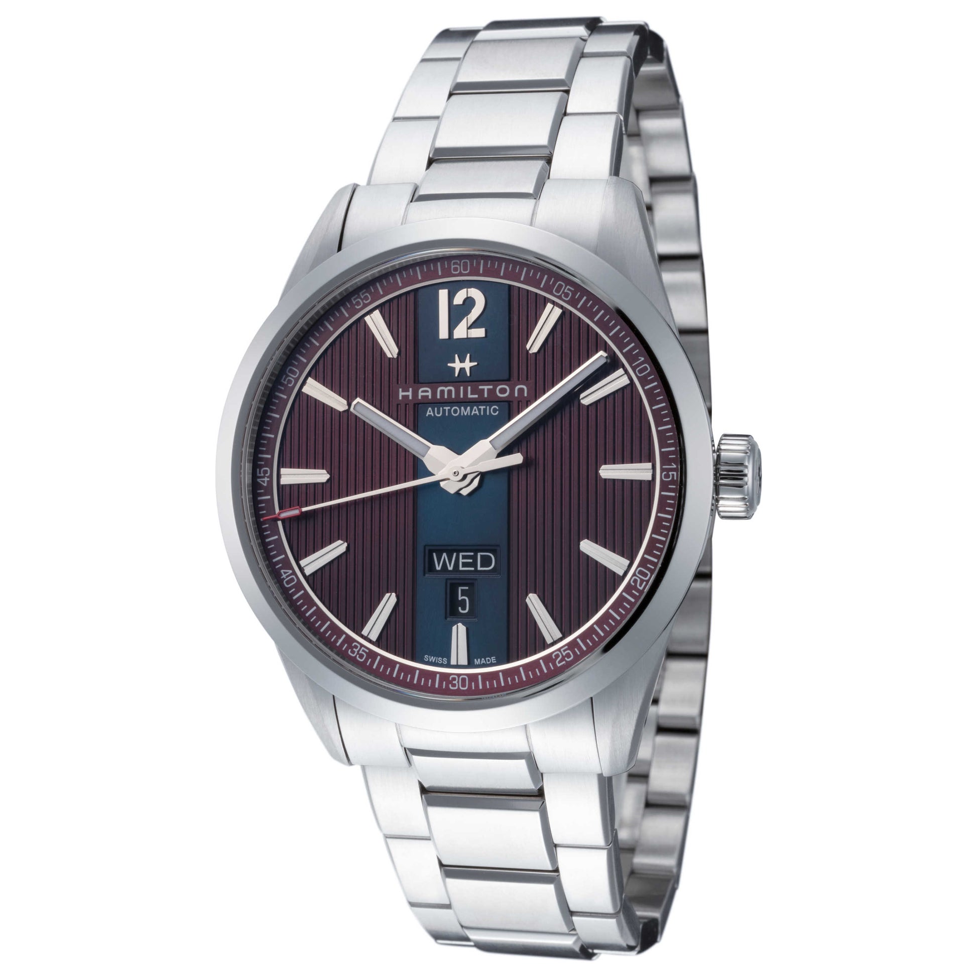 Front view of Hamilton Broadway Men's Automatic Watch H43515175