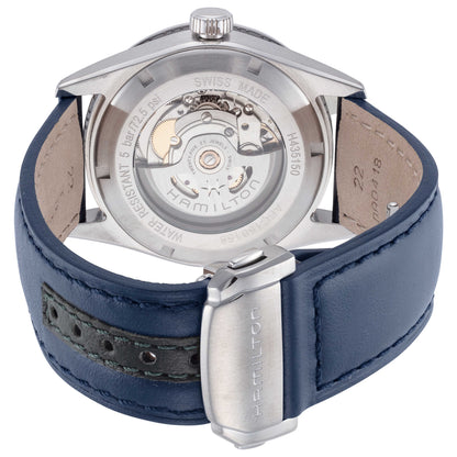 Back view of Hamilton Broadway Men's Automatic Watch H43515641