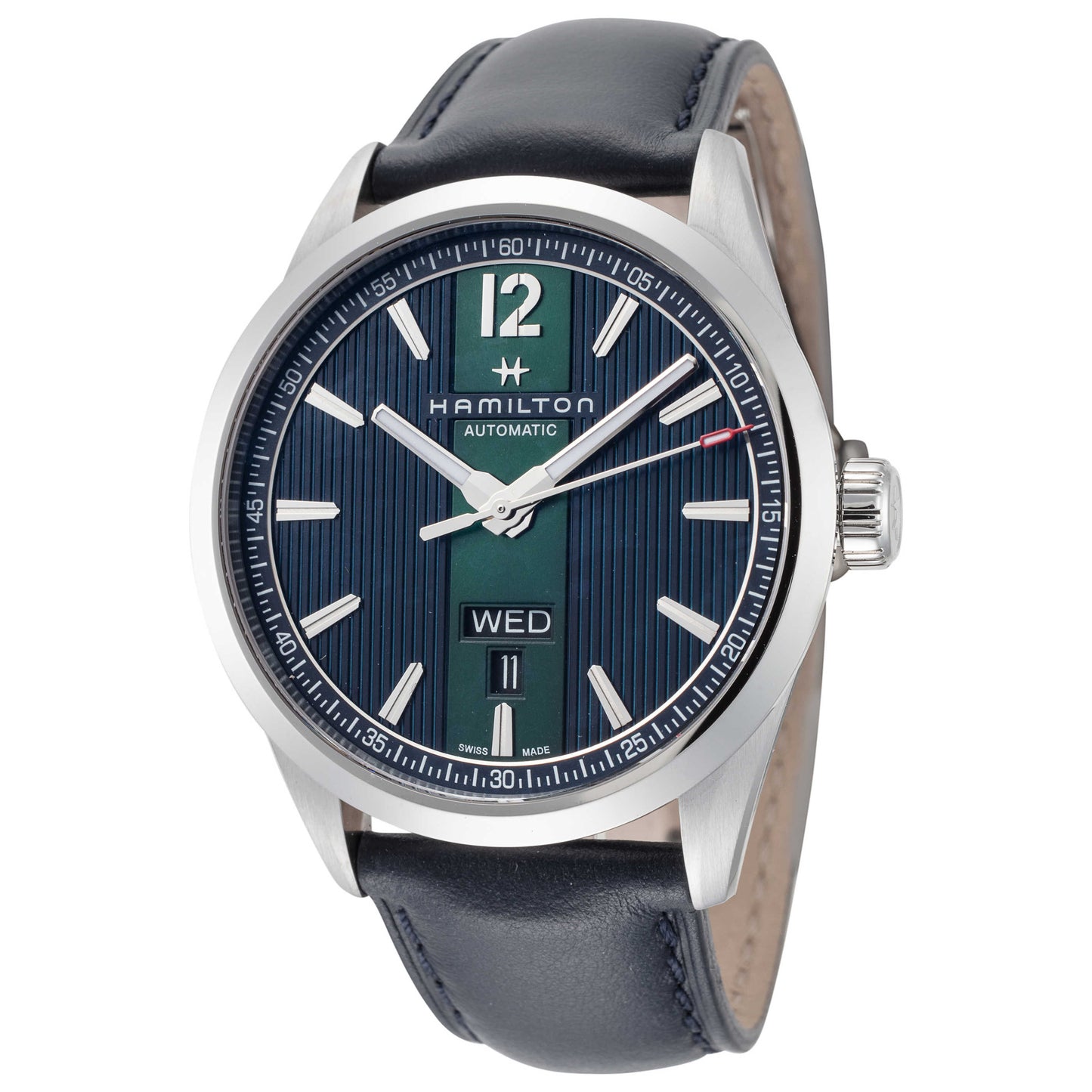 Front view of Hamilton Broadway Men's Automatic Watch H43515641