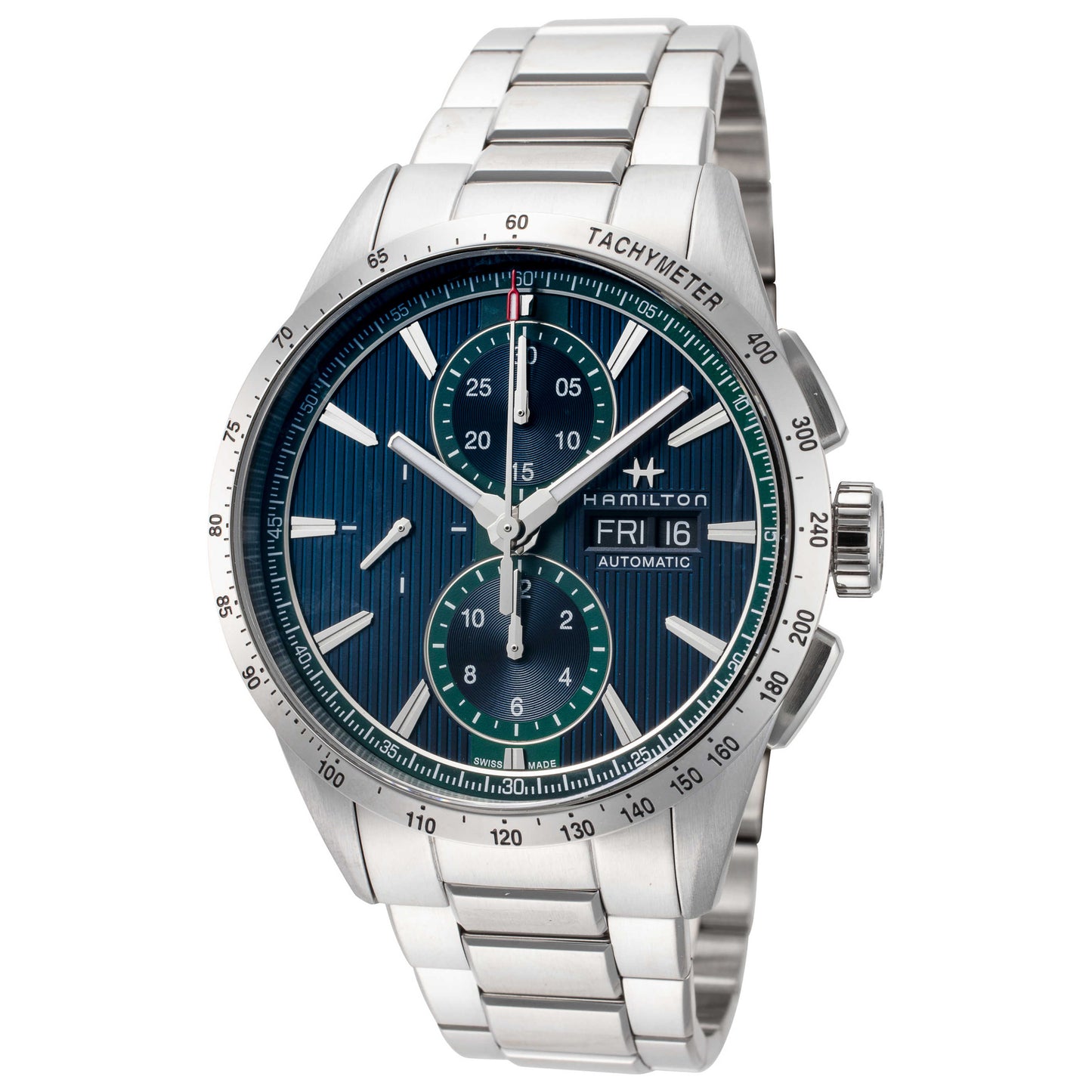 Front view of Hamilton Broadway Men's Automatic Watch H43516141