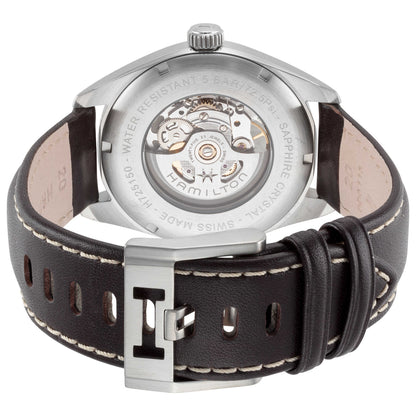 Back view of Hamilton Broadway Men's Automatic Watch H43516641