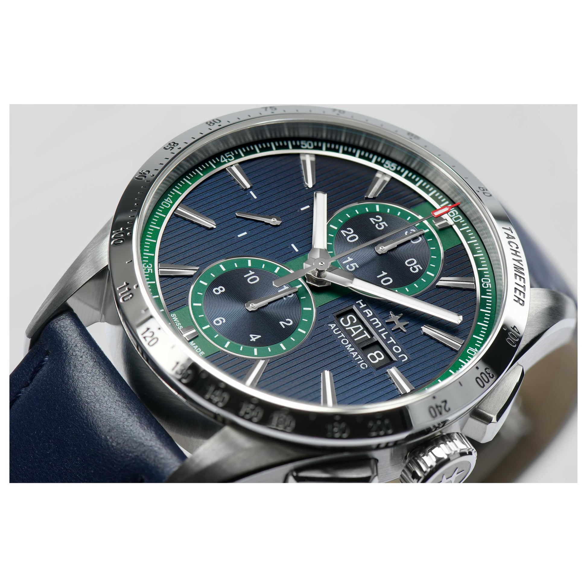 Left view of Hamilton Broadway Men's Automatic Watch H43516641