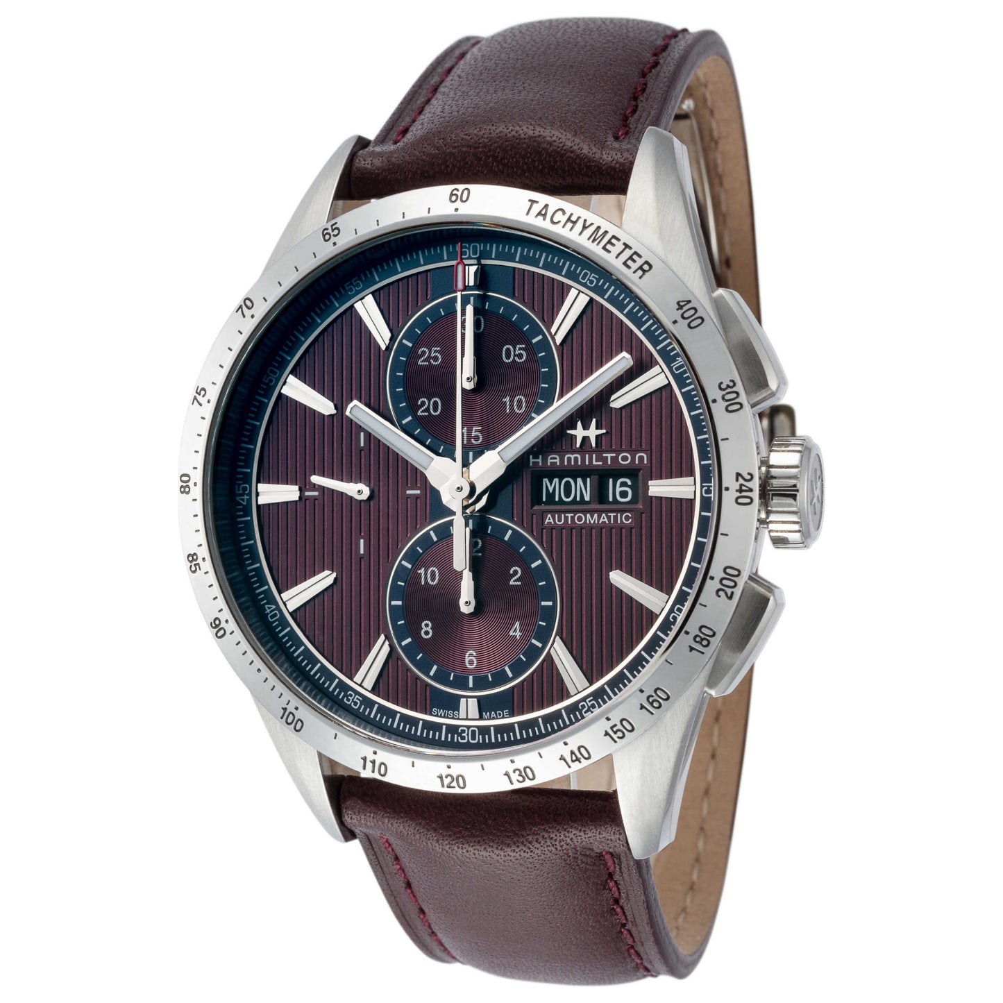 Front view of Hamilton Broadway Men's Automatic Watch H43516871