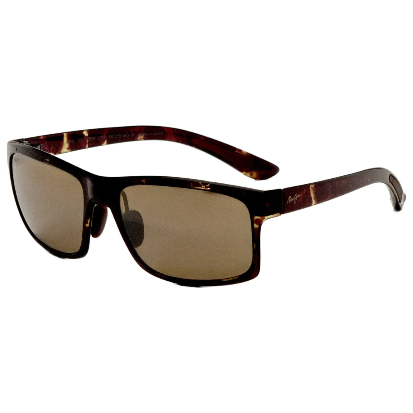 Front view of Maui Jim Pokowai Arch Men's Sunglasses H439-15T
