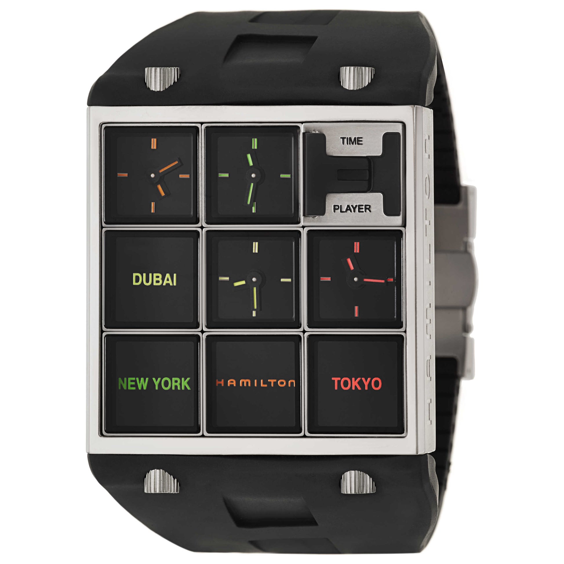 Front view of Hamilton Time Player Men's Quartz Watch H51511331
