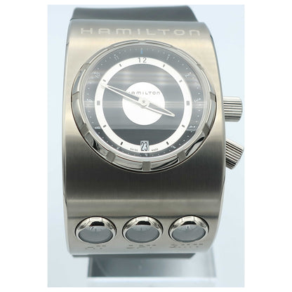 Front view of Hamilton Space Odyssey Men's Swiss Quartz (Battery-Powered) Watch H51591399-SDV