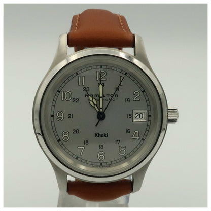 Front view of Hamilton Khaki Field Men's Automatic Watch H60415513-PO