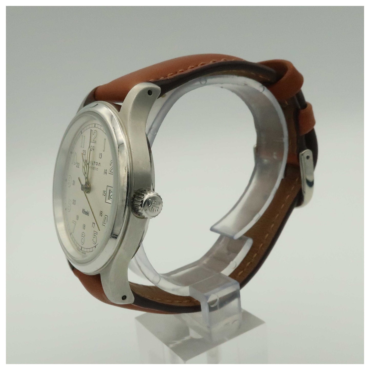 Hamilton Khaki Field Men's Automatic Watch H60415513-PO - Image #4