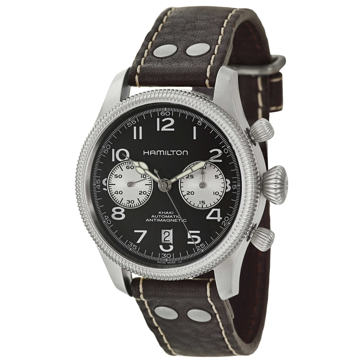 Front view of Hamilton Khaki Field Men's Automatic Watch H60416533
