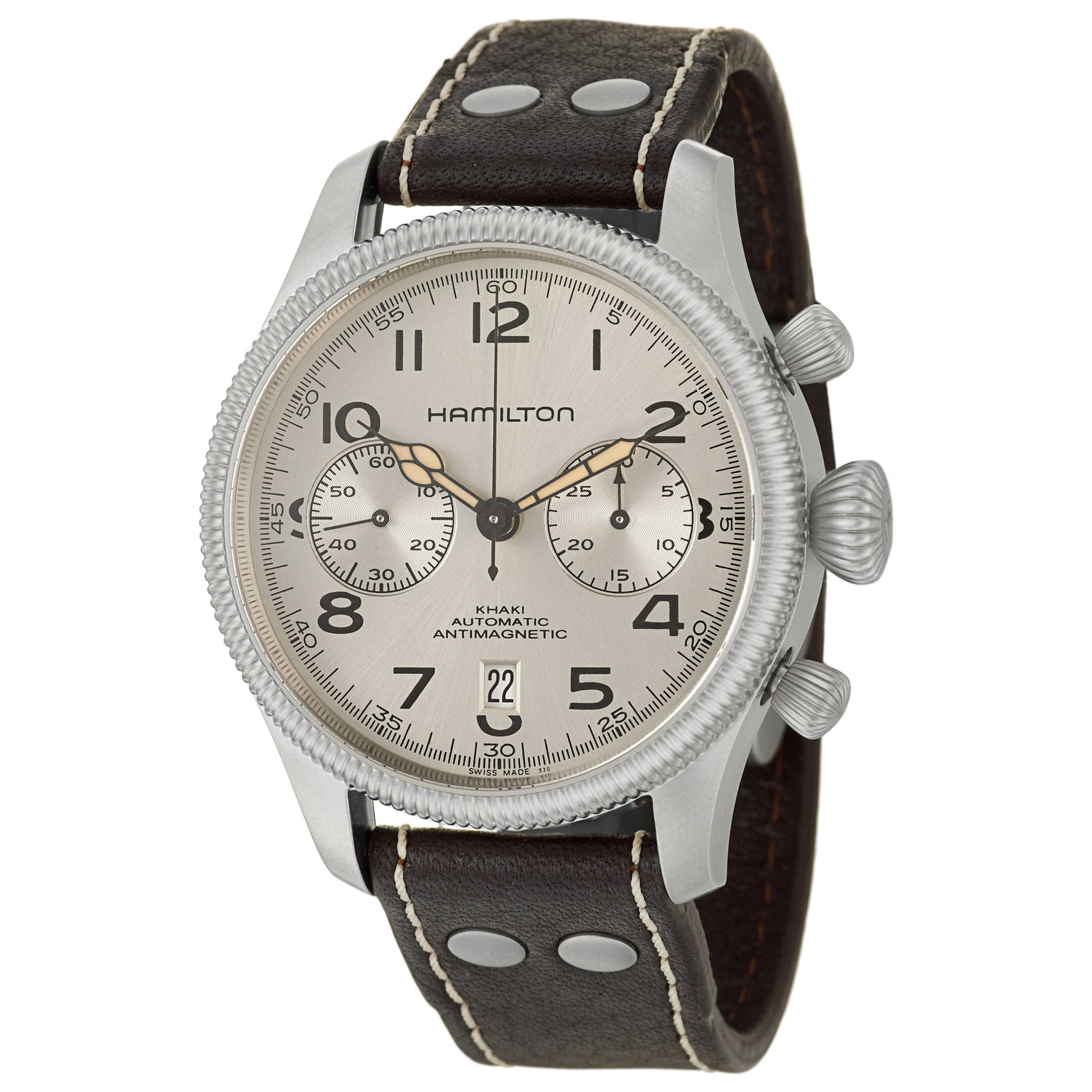 Front view of Hamilton Khaki Field Men's Automatic Watch H60416553