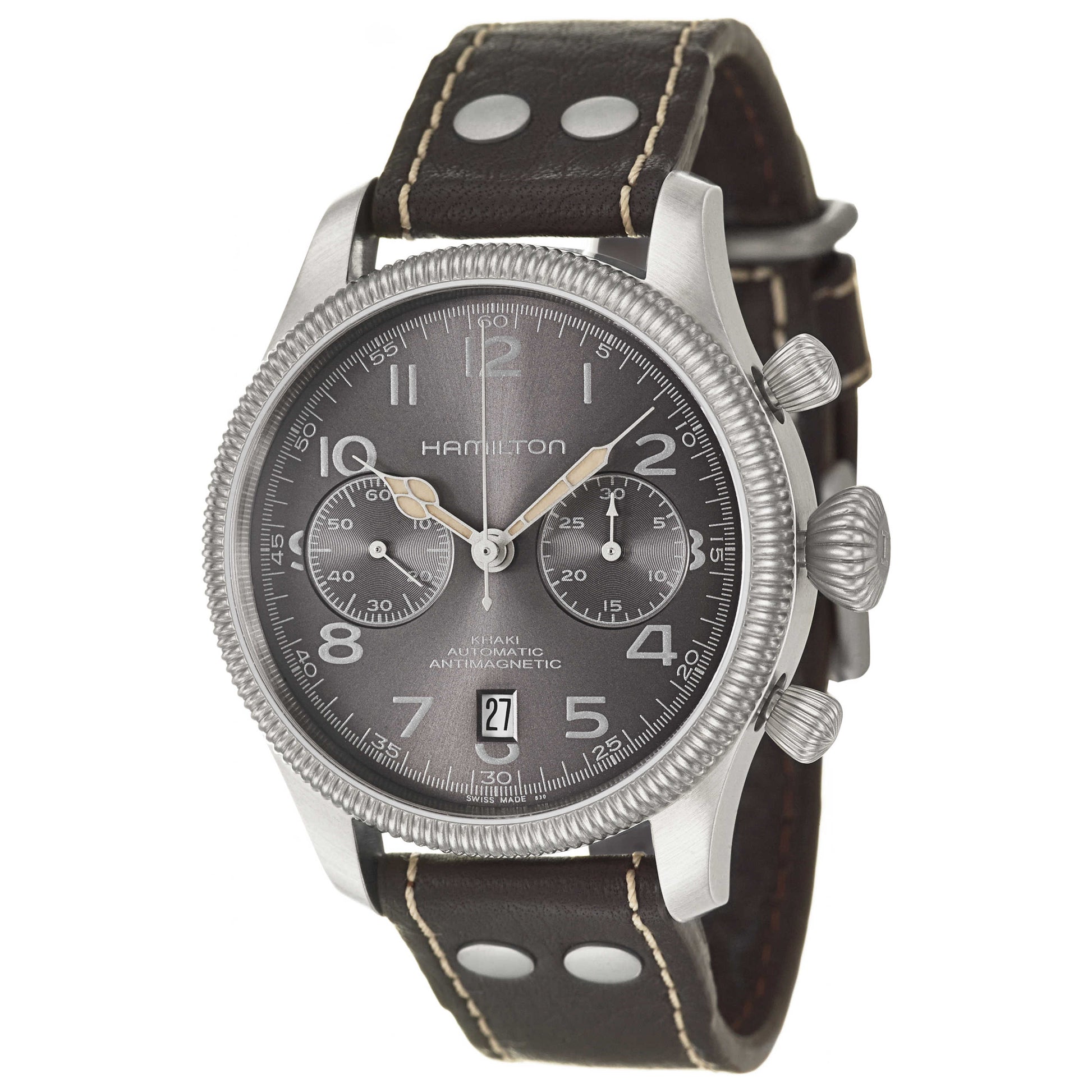 Front view of Hamilton Khaki Field Men's Automatic Watch H60416583